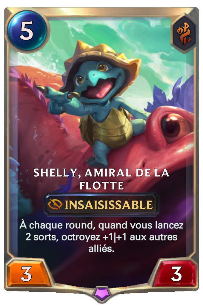 Shelly, amiral de la flotte