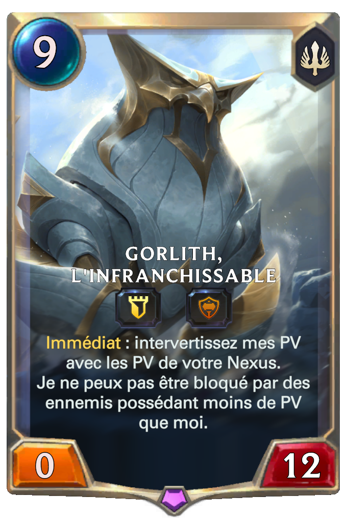 Gorlith, l'infranchissable