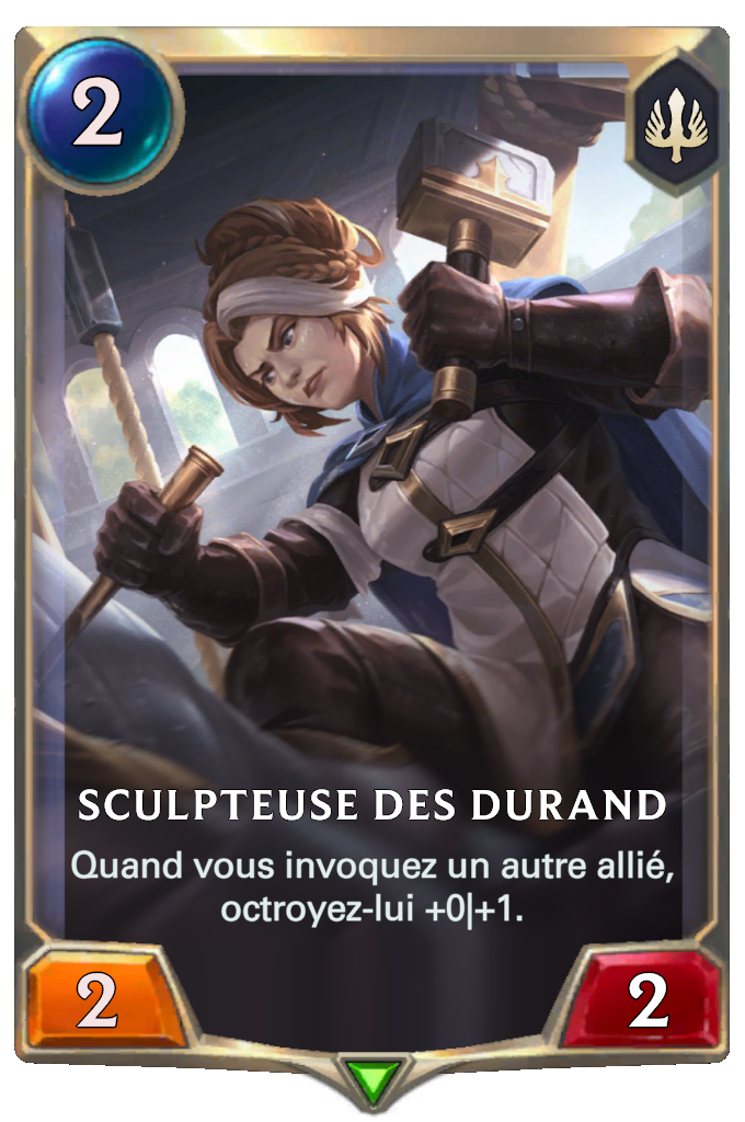Sculpteuse des Durand