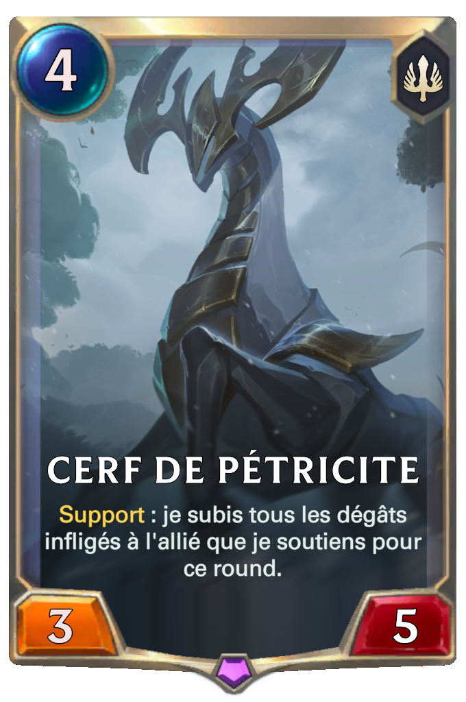 Cerf de pétricite