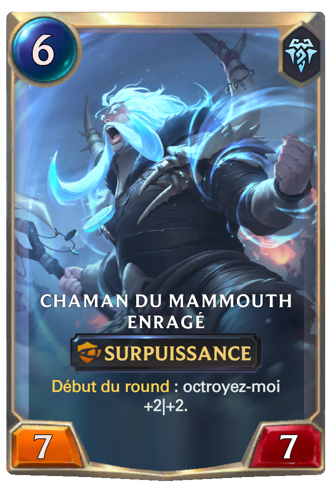 Chaman du mammouth enragé