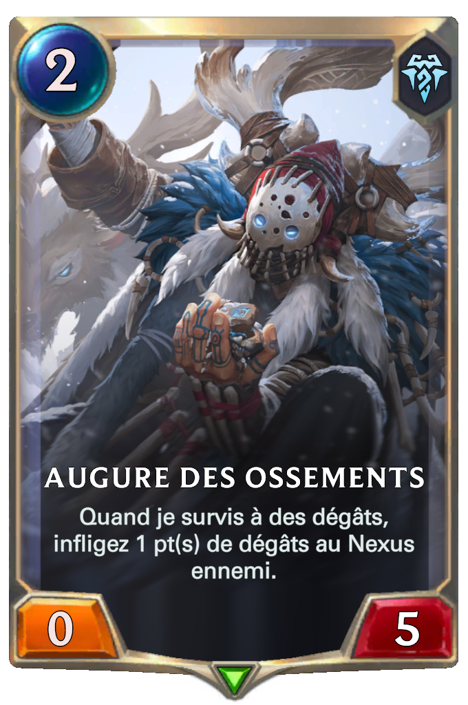 Augure des ossements