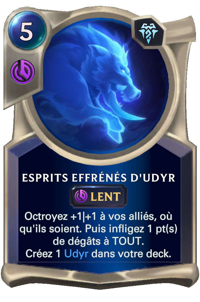 Esprits effrénés d'Udyr