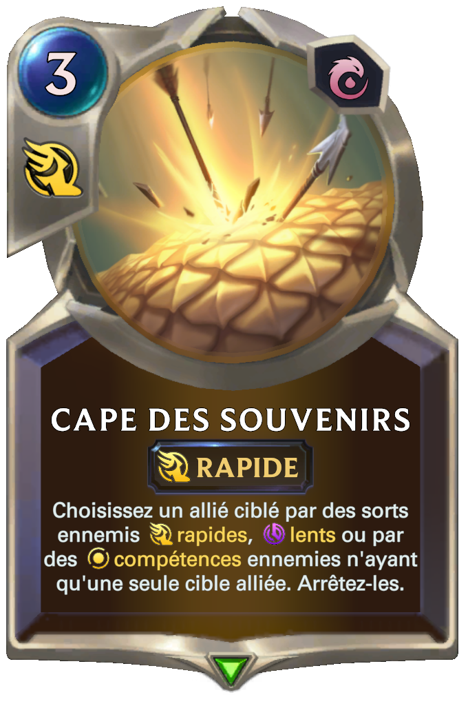 Cape des souvenirs