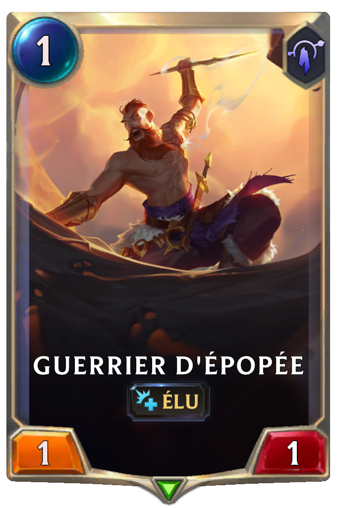 Guerrier d'épopée