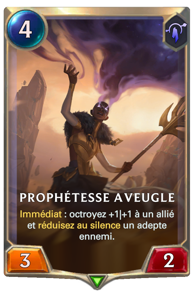 Prophétesse aveugle