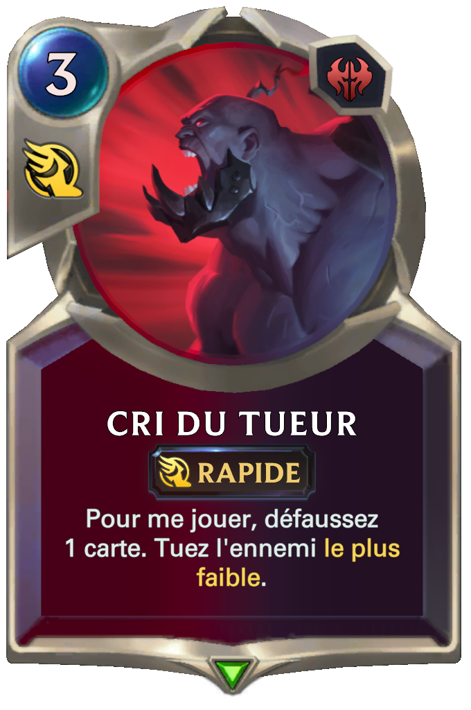 Cri du tueur