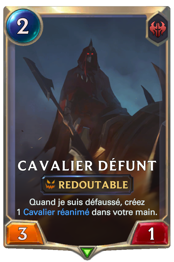 Cavalier défunt