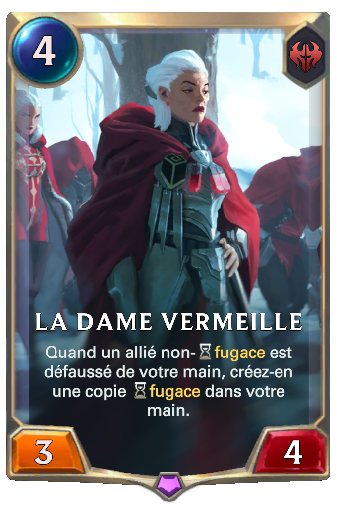 La Dame vermeille