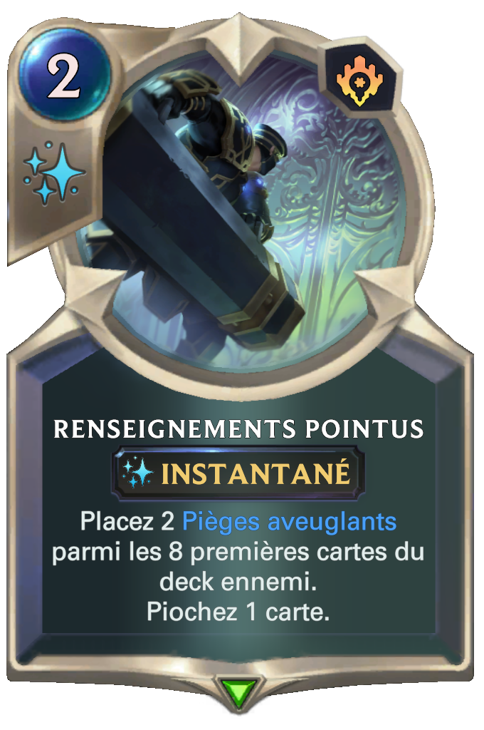Renseignements pointus