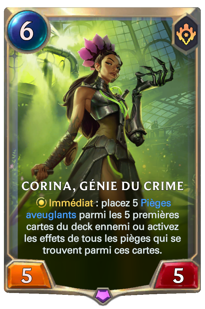 Corina, génie du crime