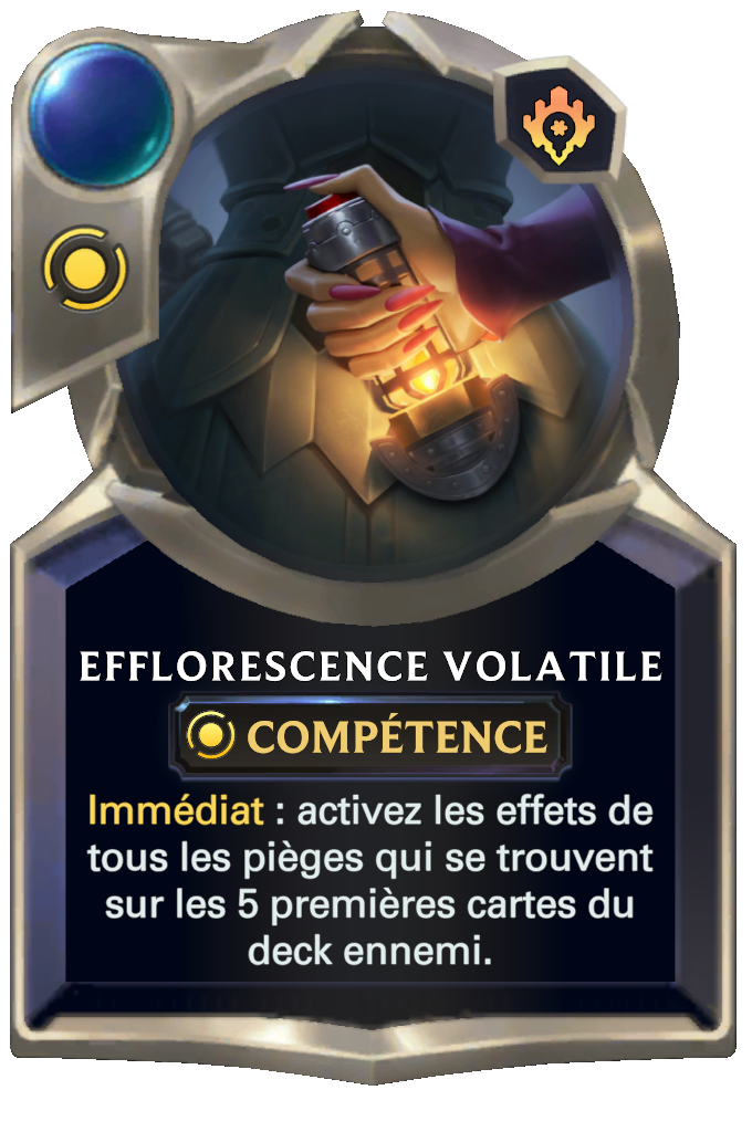 Efflorescence volatile