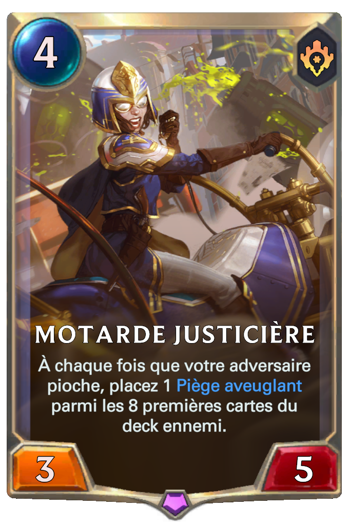 Motarde justicière