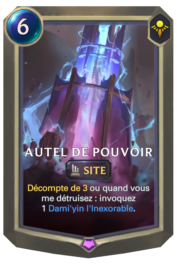 Autel de pouvoir