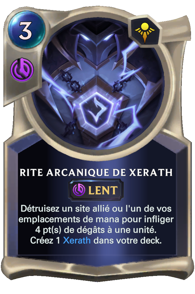 Rite arcanique de Xerath