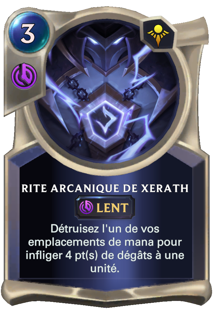 Rite arcanique de Xerath