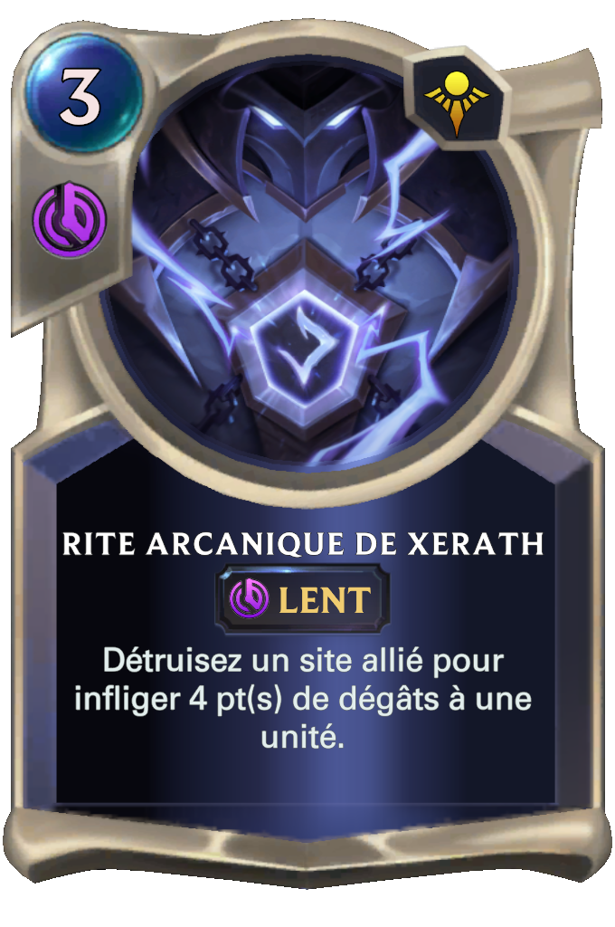Rite arcanique de Xerath