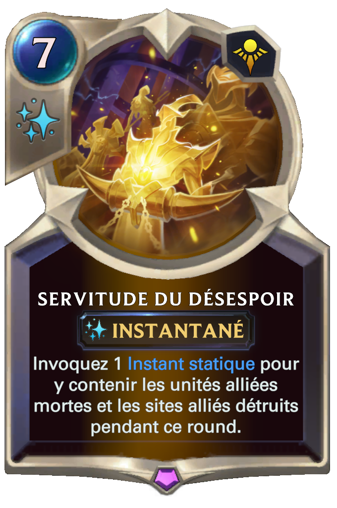Servitude du désespoir