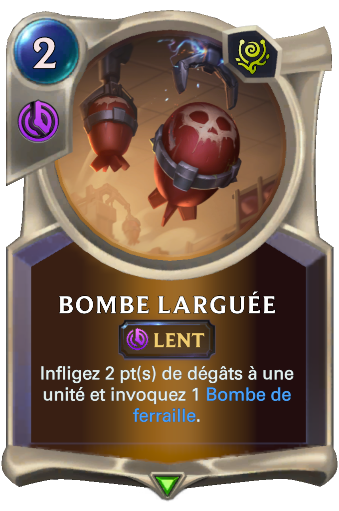 Bombe larguée