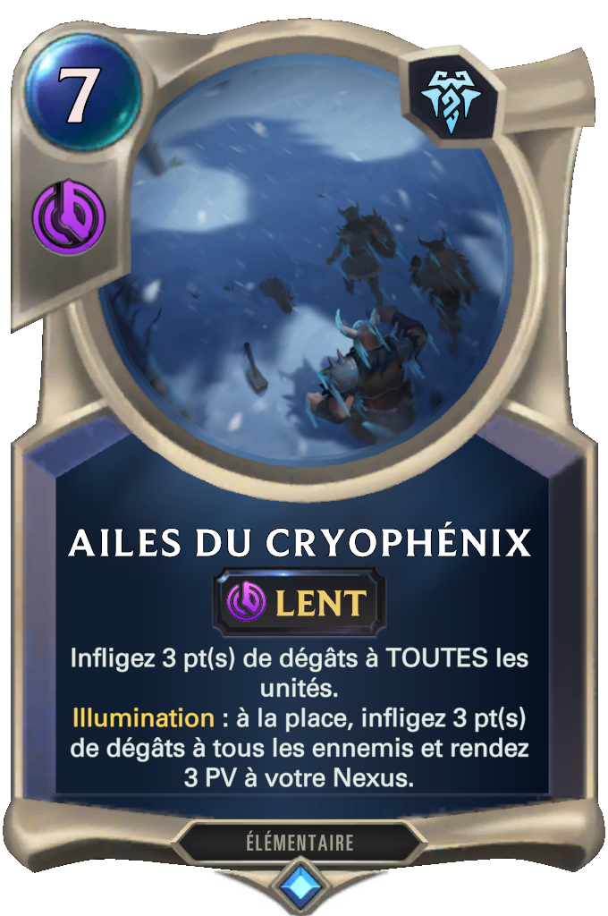 Ailes du Cryophénix