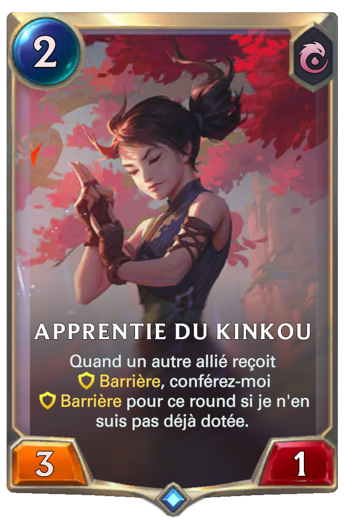 Apprentie du Kinkou