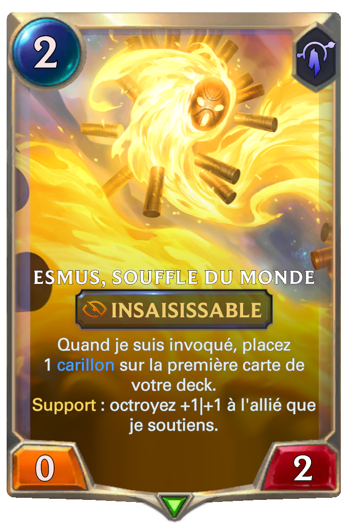 Esmus, Souffle du monde
