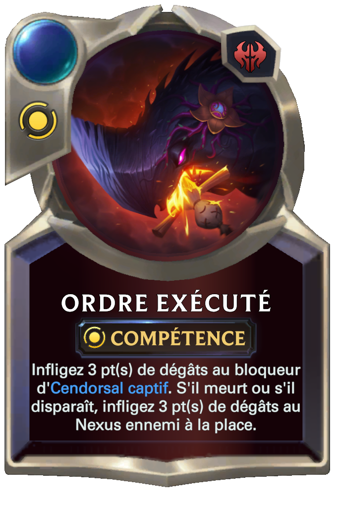 Ordre exécuté