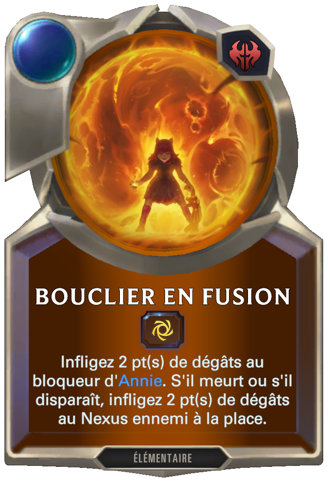 Bouclier en fusion
