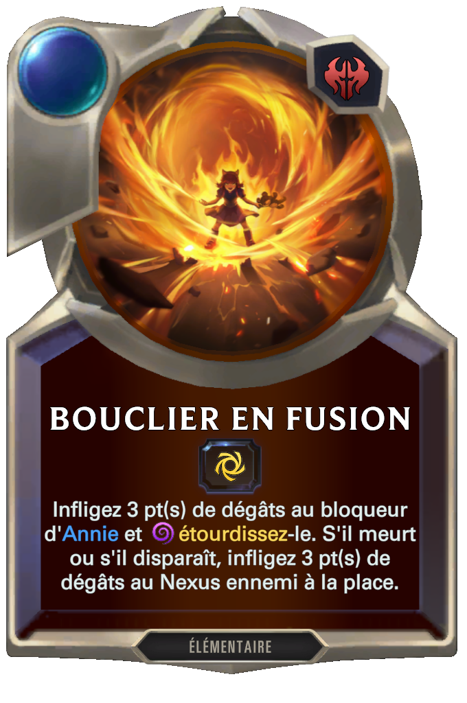 Bouclier en fusion