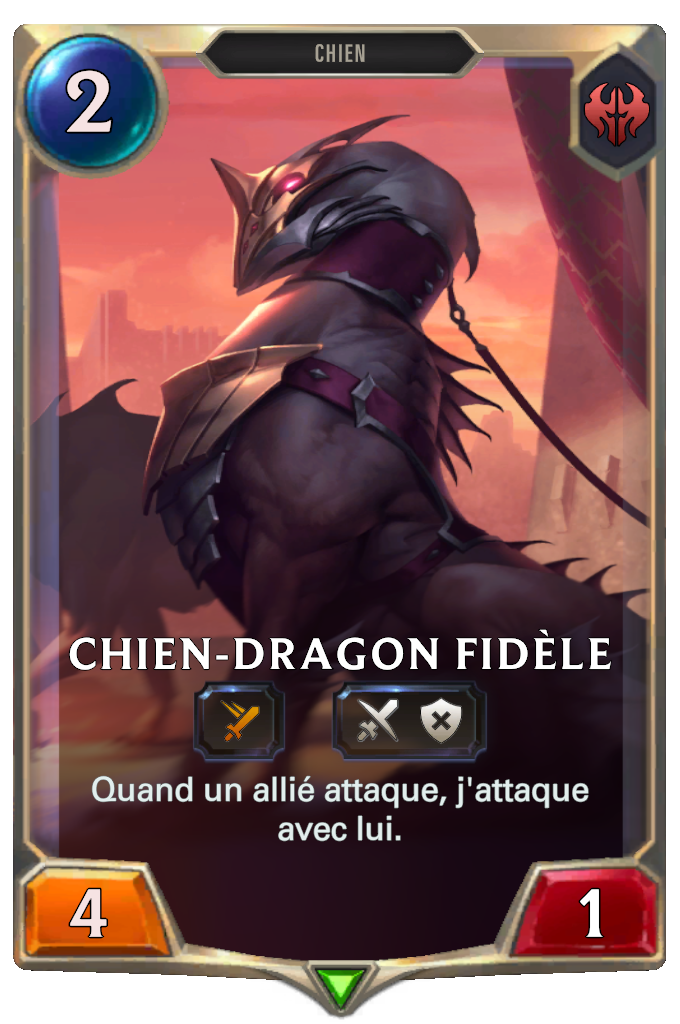 Chien-dragon fidèle