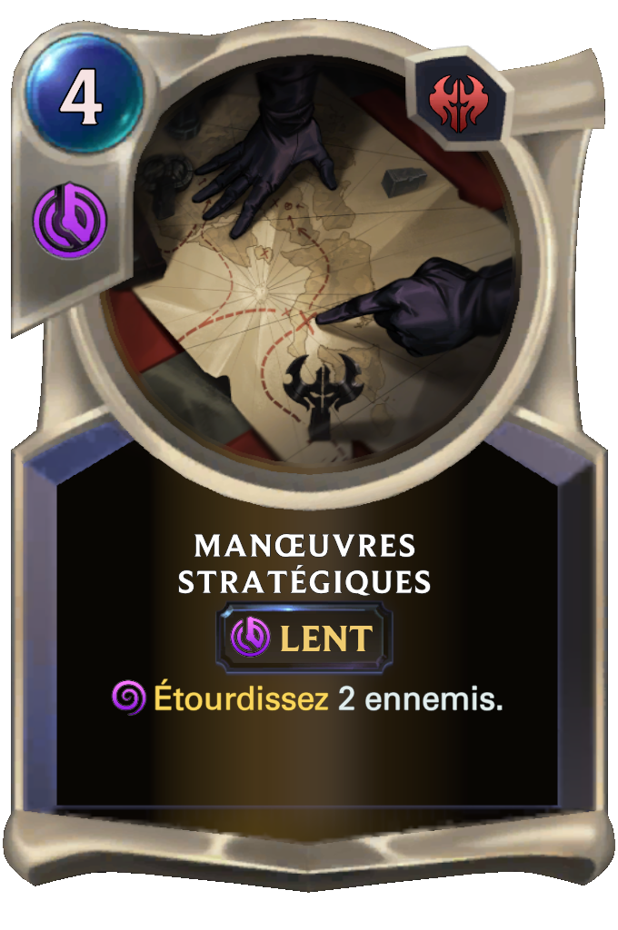 Manœuvres stratégiques