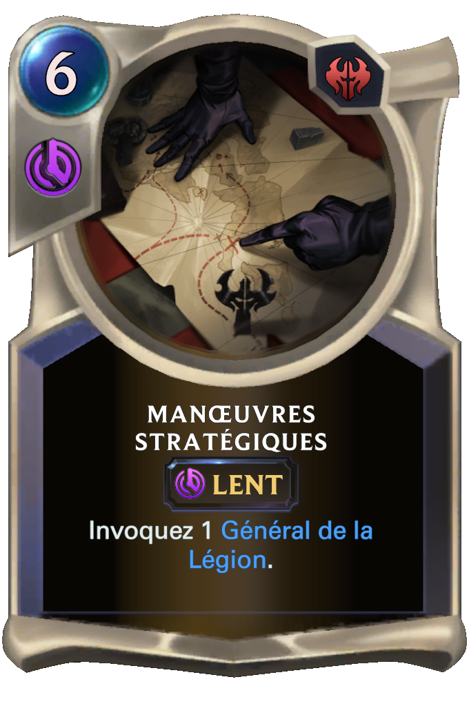 Manœuvres stratégiques