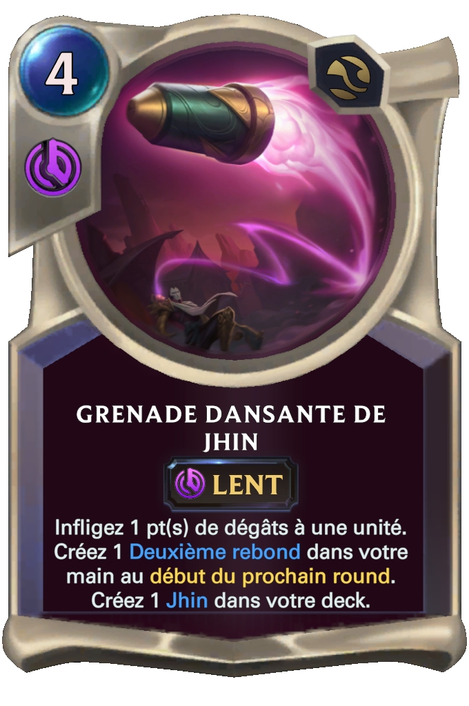 Grenade dansante de Jhin