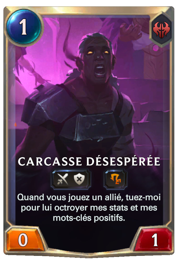Carcasse désespérée