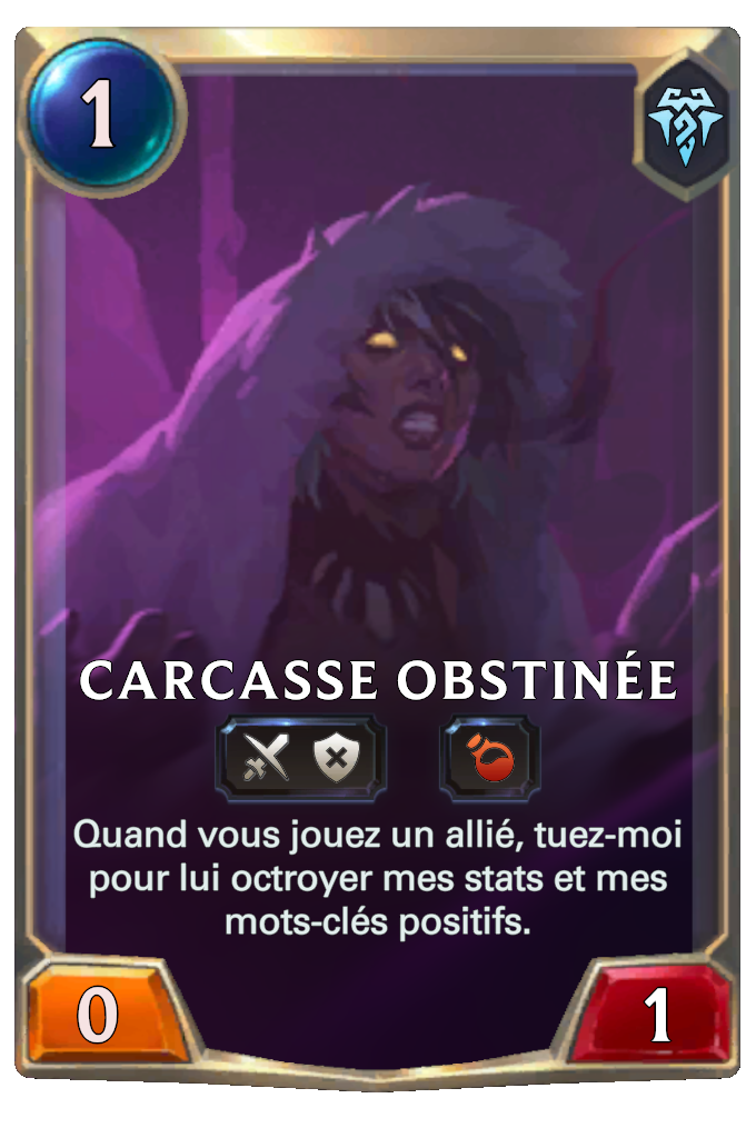 Carcasse obstinée