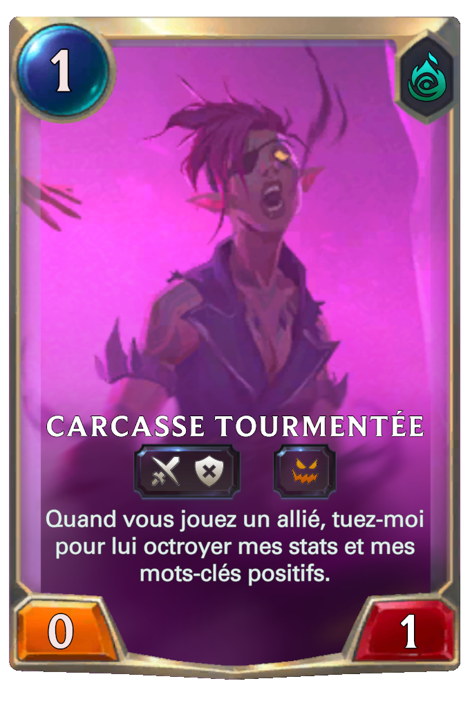 Carcasse tourmentée