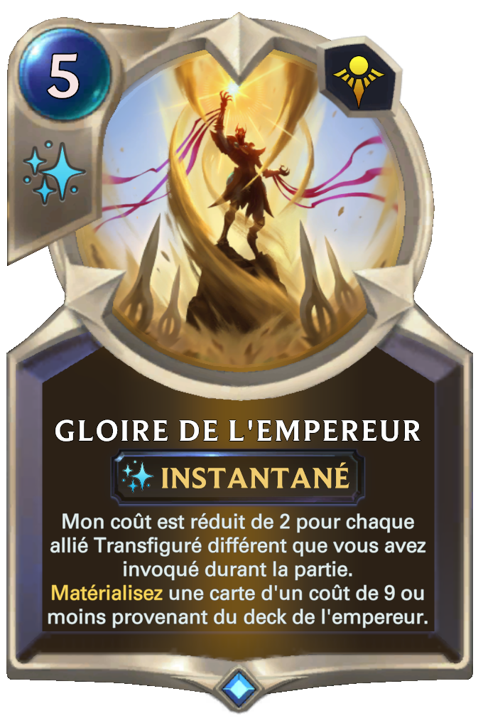Gloire de l'empereur