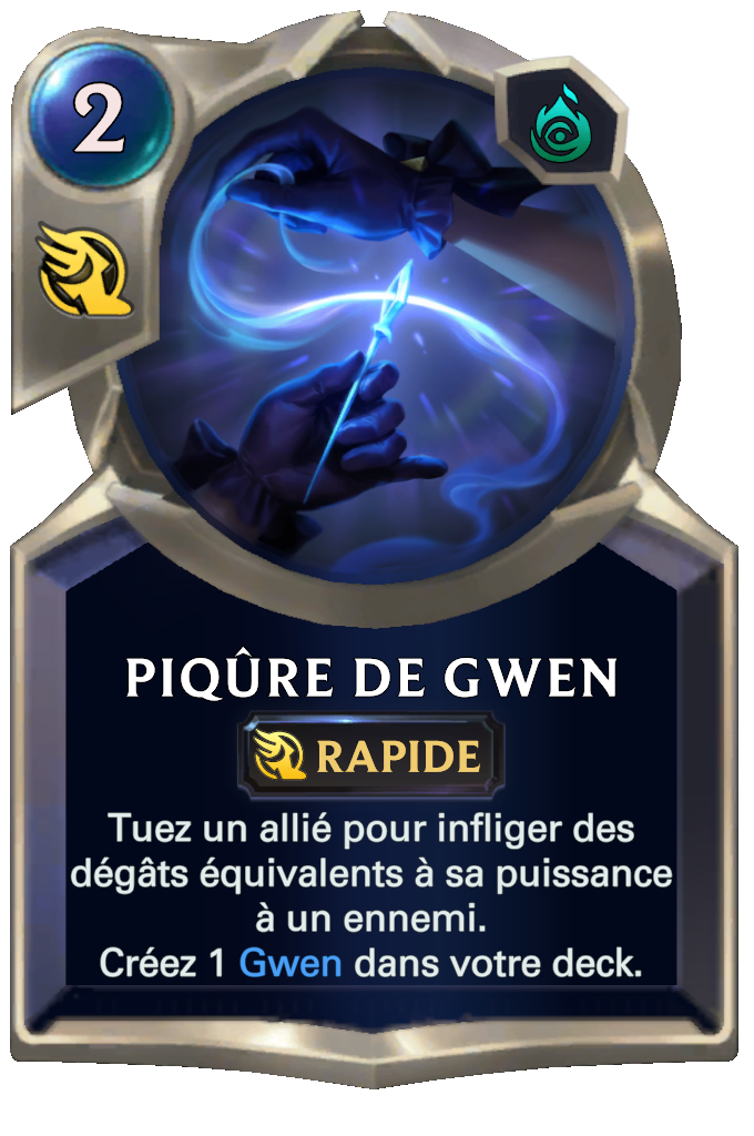 Piqûre de Gwen