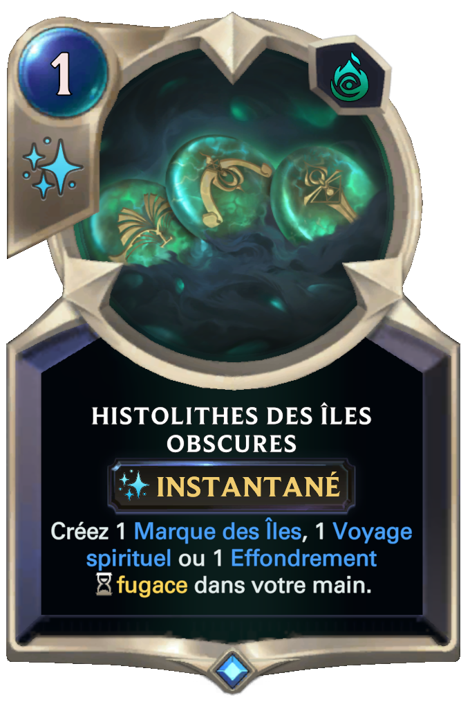 Histolithes des Îles obscures