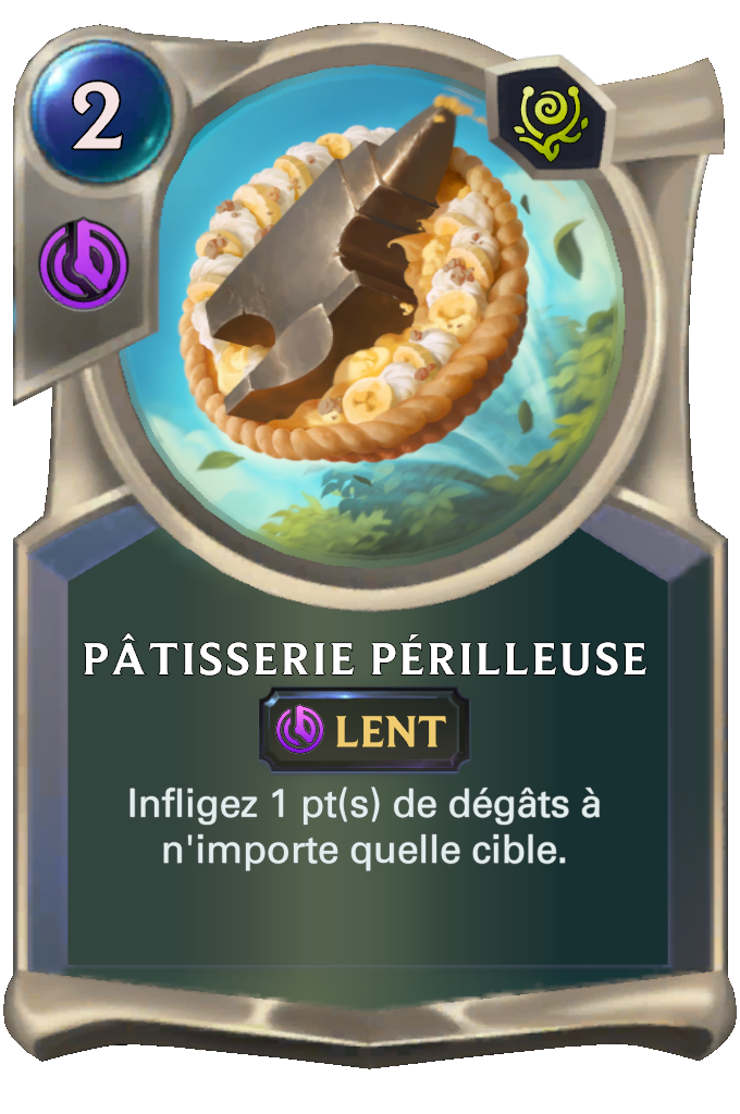 Pâtisserie périlleuse