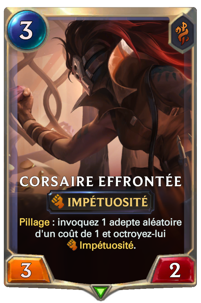 Corsaire effrontée