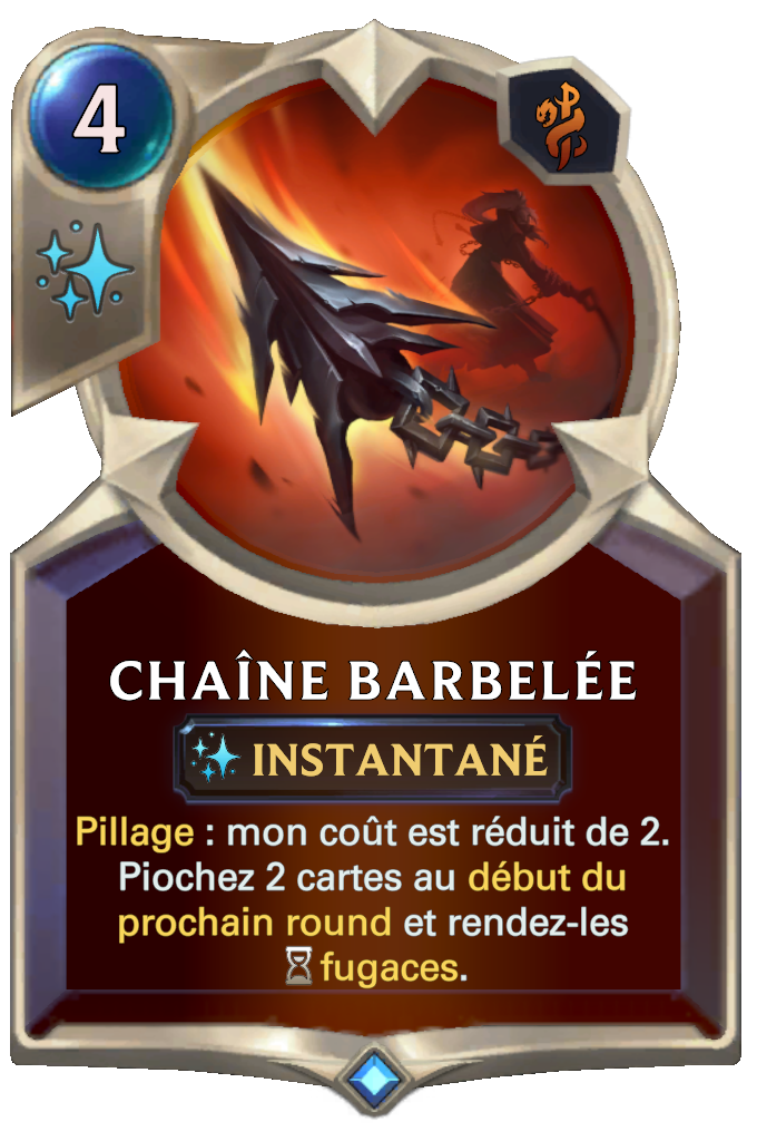 Chaîne barbelée