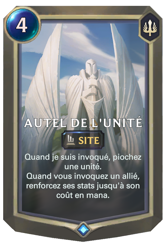 Autel de l'unité
