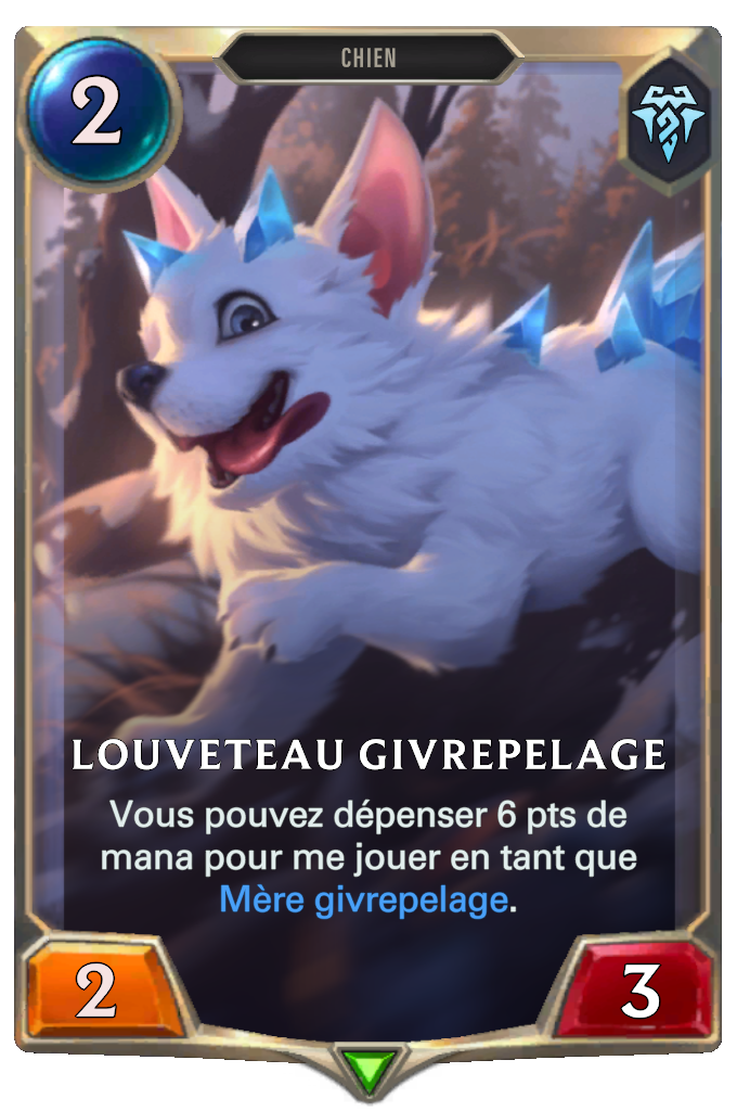 Louveteau givrepelage
