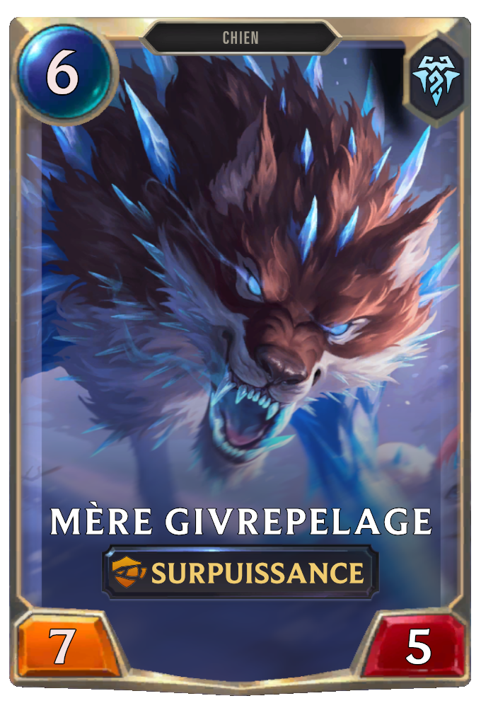 Mère givrepelage