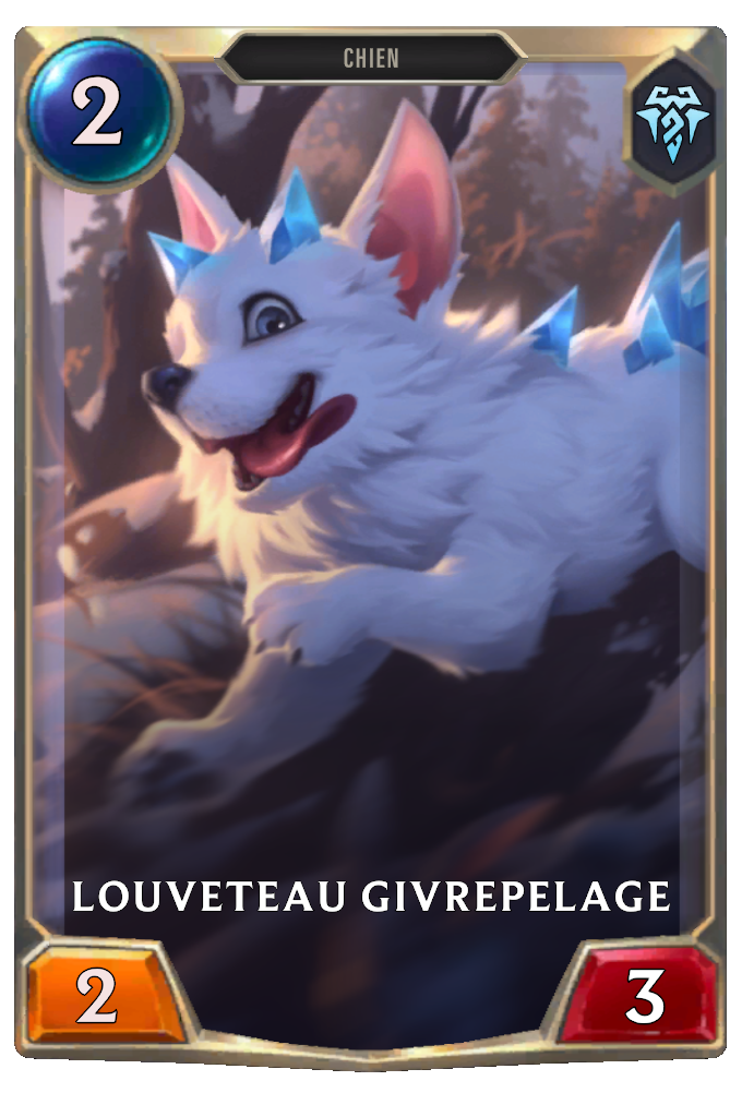 Louveteau givrepelage
