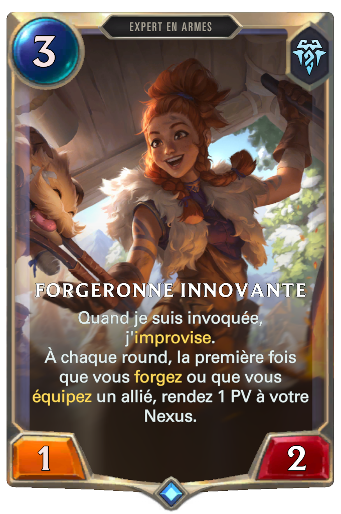 Forgeronne innovante