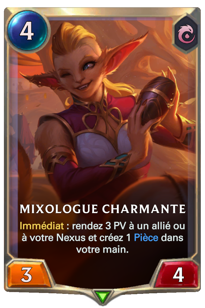 Mixologue charmante