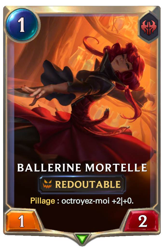 Ballerine mortelle