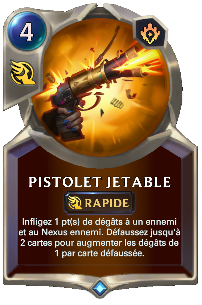 Pistolet jetable